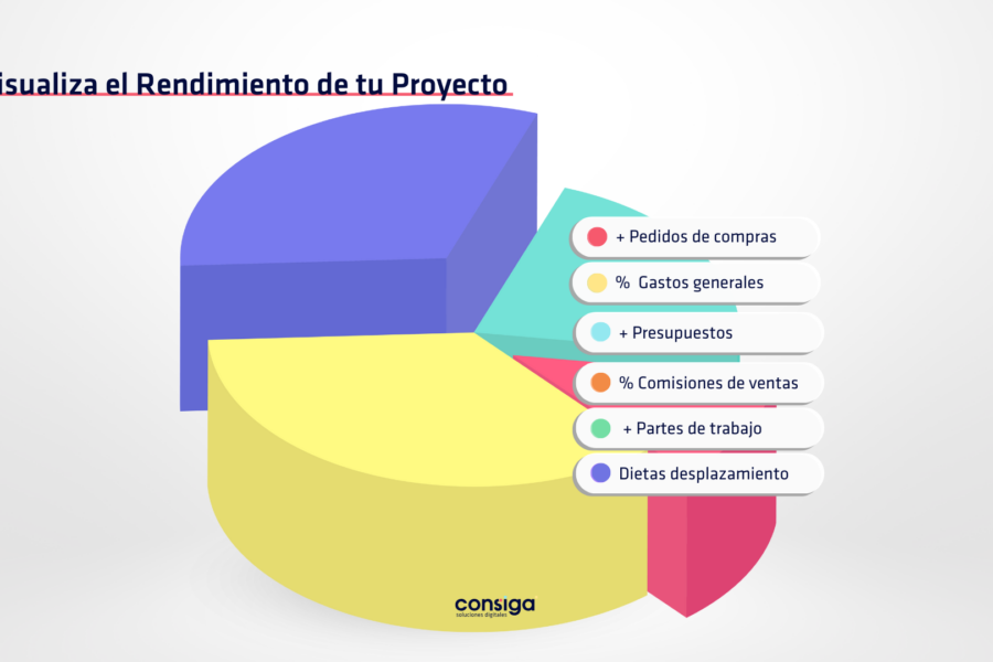 Gestión de proyectos: Visualiza resultados clave al instante
