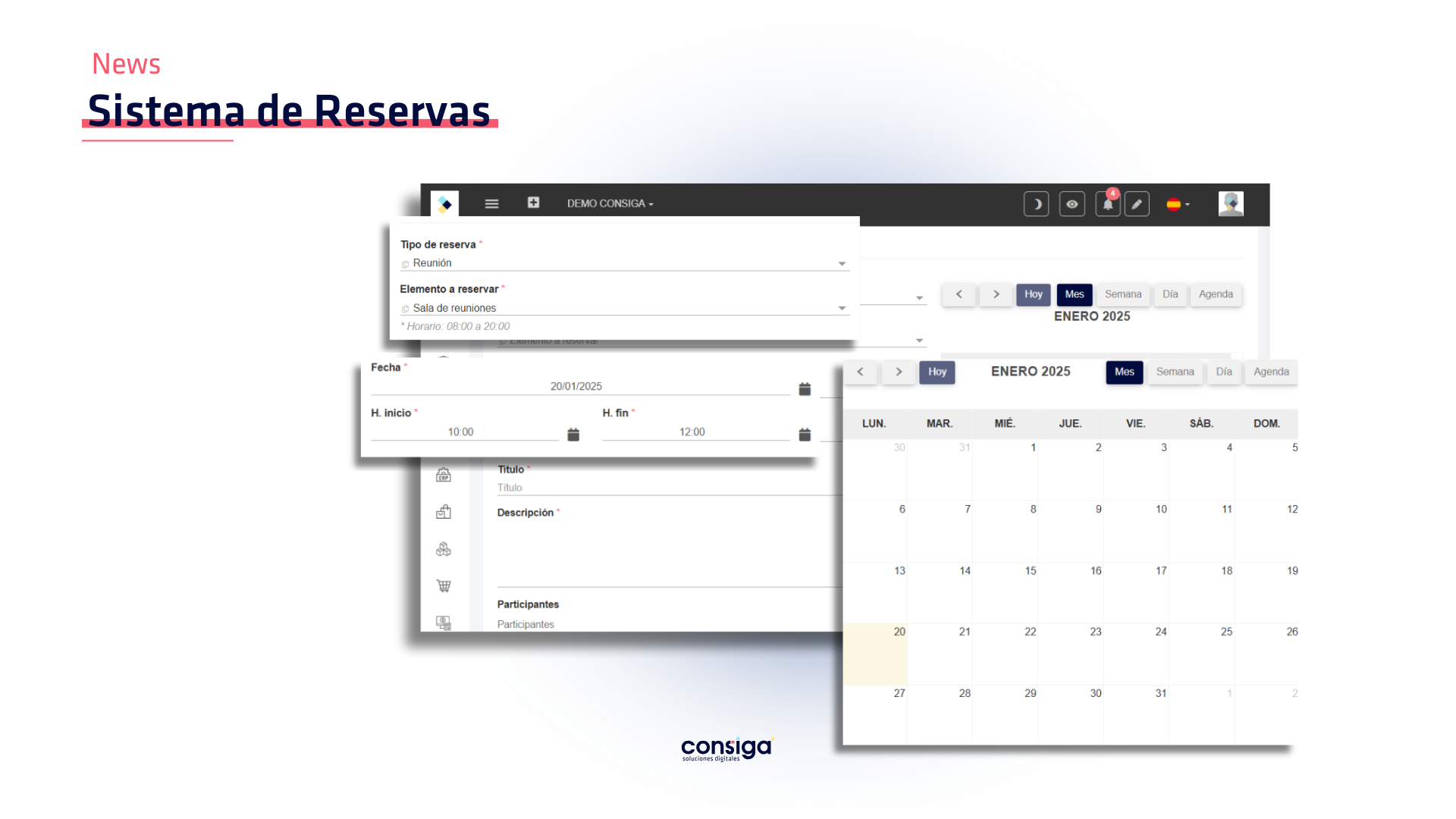 Optimiza la gestión de tus espacios con nuestro sistema